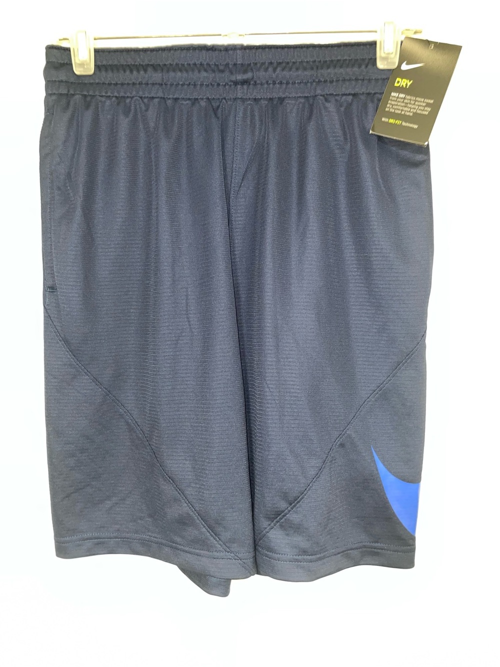 Nike Men's Navy Blue Dri-FIT Athletic Shorts